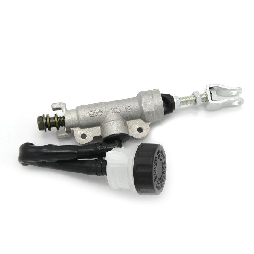 Motorcycle Rear Hydraulic Brake Master Cylinder Pump For Honda CR80 CR85 CR85R CR125 CR250 CR500 CRF230L CRF250L XR250 XR400