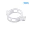 100 Pcs Plastic Plant Clips For Climbing Plants Clear Plant Fixing Clip Tomato Trellis Clips Plant Support Clips Vine Fixing Clip