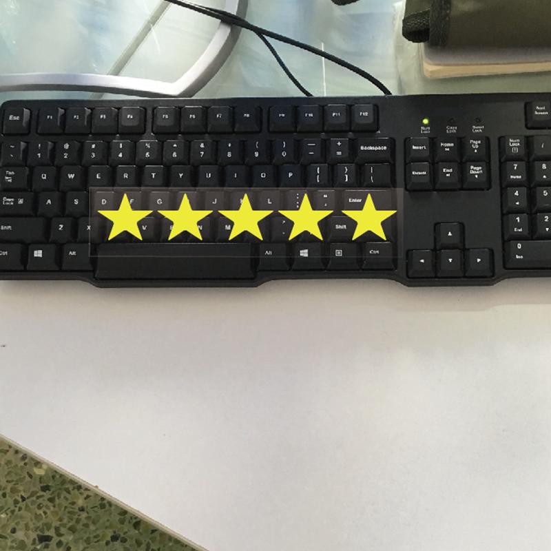 Reflective Car Sticker 100% Five Star Decorate Decals Vinyl Cover Scratches Waterproof Motorcycl Drop Shipping 20cmx3cm