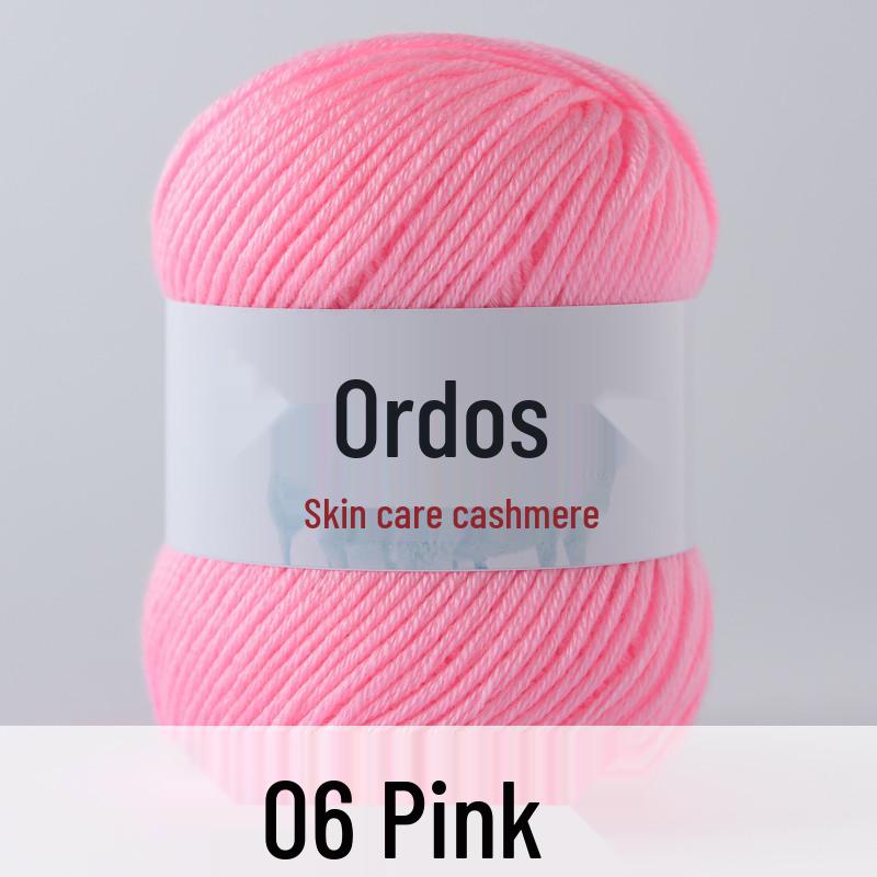 Genuine Baby Cashmere Yarn: Hand-Knitted Scarf for Infants & Toddlers, Medium Thick Milk Cotton for Crochet.