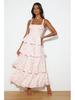 2024 Spring/Summer European & American Floor-Length Printed Dress (2 Colors) for Holiday Parties