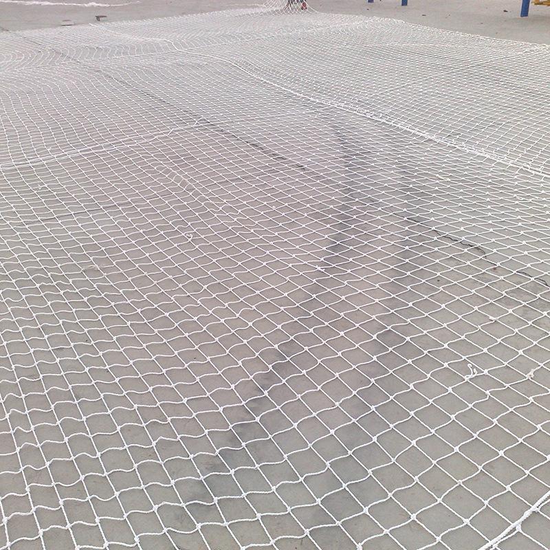 Nylon Safety Net for Staircase & Balcony - Steel Structure Fall Prevention & Anti-Cat Net