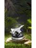 F16 Snapdragon Rotating Solar Car Aromatherapy Ornament with Light & Long-lasting Fragrance