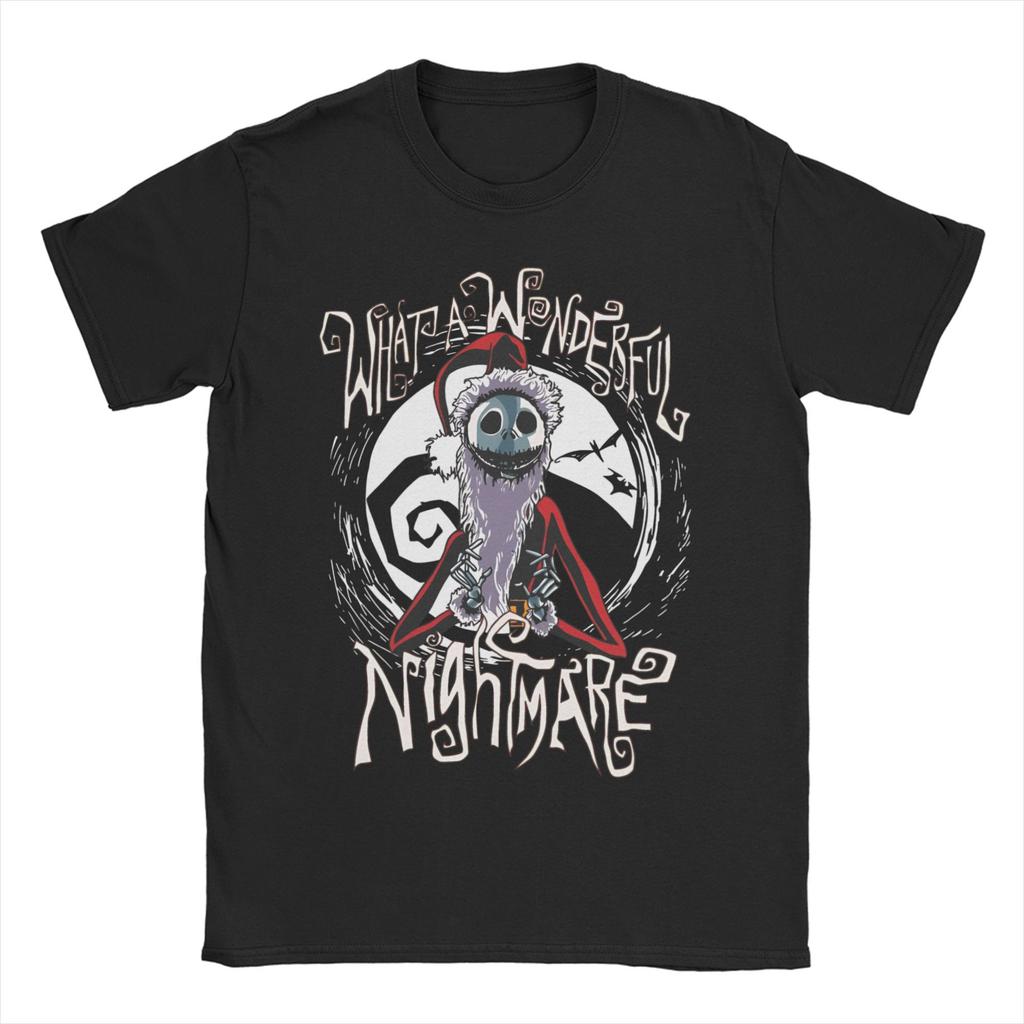 Das Nightmare Before Christmas T-Shirt für Männer Frauen Mode T-Shirts 100% Baumwollkleidung