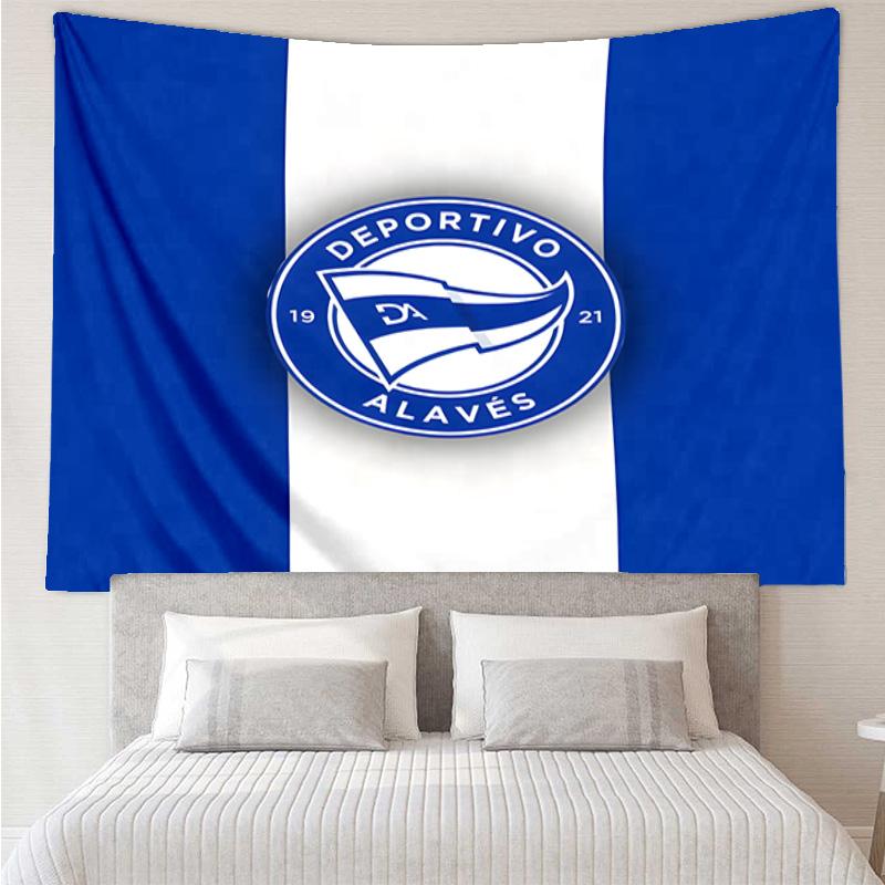 1PC Deportivo FC Printed Tapestry Room Decoration Wall Hanging for Living Room Bedroom, dormitory, Birthday and Christmas gifts