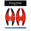 Real Hard Carbon Fiber For Chevrolet Camaro 2016 2017 2018 2019 2020 2021 2022 2023 Car Steering Wheel Paddle Shifter Sticker