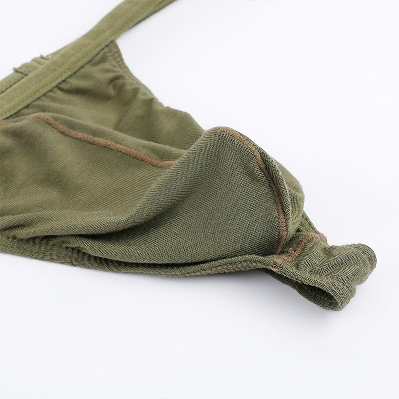 FIGURE COLORS Sexy Low Waist Men's Underwear Modal Pure Sexuality Style Fun Personality Special Spicy T-line Underpants