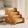 Dogs Ladder Puppy Stair Wooden Pets Puppy Essentials Dogs Accessories for Small Medium Older Cats High Bed Sofa Indoor Car