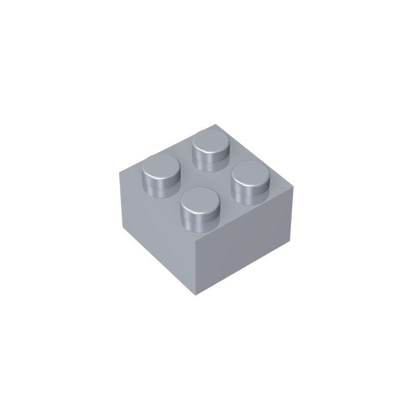 Non-Toxic 10Pcs 3003 2X2 High 4-Hole Building Block Moc Color Loose Parts Compatible With Brick Diy Children'S Toy Assembly