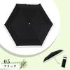 Ogawa Folding UV Suitable for Rain or Stylish Grosgrain Simple Perfect Gift for or Any Other Special LINEDROPS 57421 Women's Parasol, Black, 99.9%