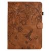 For Amazon Kindle Paperwhite (2024) Case Flower Bird Imprinted Card Holder Leather E-Reader Cover