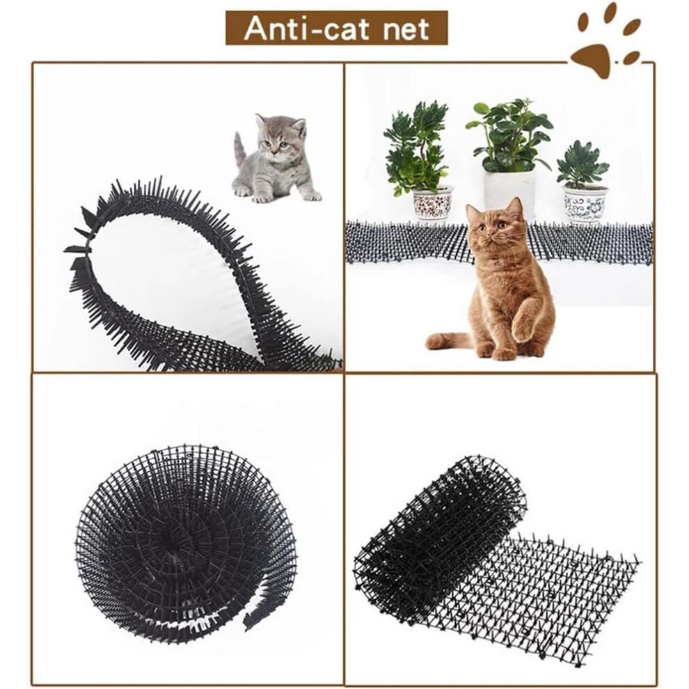 Kotfangmatte für Katzen mit wetterfesten Stacheln, ideal für den Innen- und Außenbereich, Schutz von