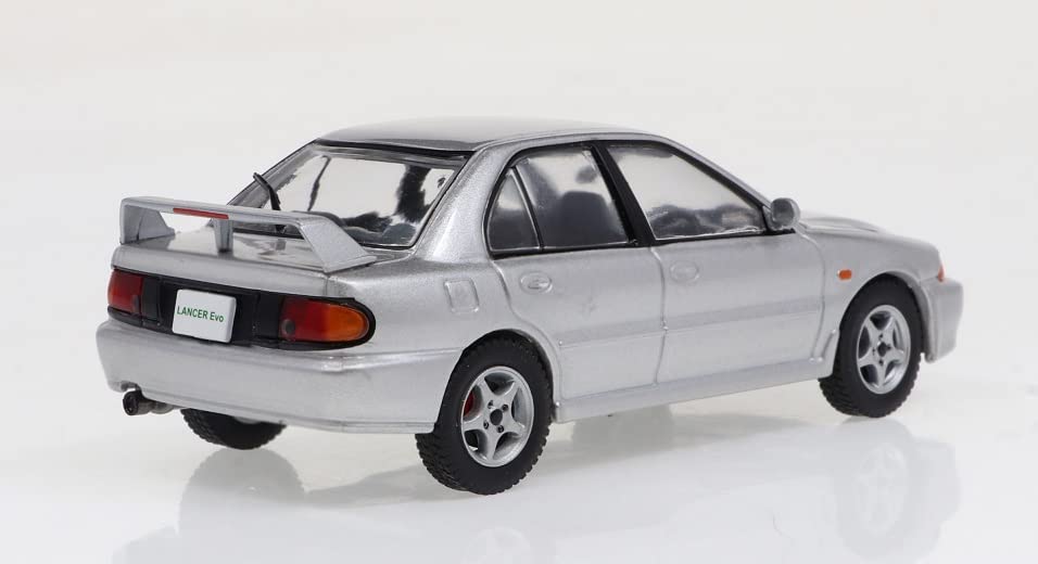 FIRST:43 1/43 Scale Mitsubishi Lancer Evo.1 1992 Silver Finished Model F43-162