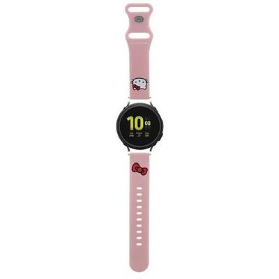 Hello Kitty Universal Strap Hkuwmschblp Silicone Kitty Head Pink/Pink Strap 20Mm