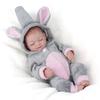 NPKDOLL 10 cali Mini Reborn Baby Doll Unisex zabawki Hobby Moda Akcesoria dla lalek Lalki do spania