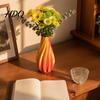Elegant Minimalist Decor Spiral Bud Vase 3D Printed Modern Artistic Plastic Helix Vase for Flowers Home Table Centerpiece Living Room