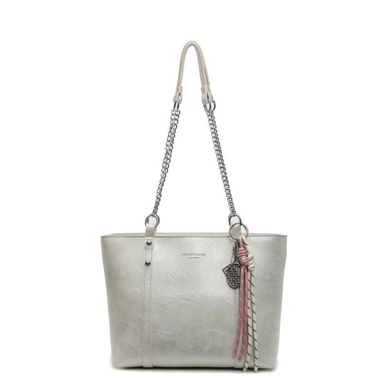 Premium texture fashionable large-capacity handbag new femininity versatile bucket bag messenger bag shoulder bag