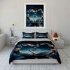 Swan Pair, Floral Heart. Bedding Sets Duvet Cover Sets Duvet Covers Pillowcases(1 * Duvet Cover 2 * Pillowcases Without Duvet Insert)