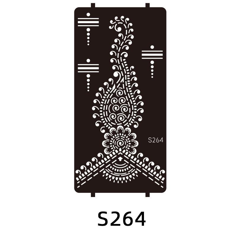 Indian Hannah Tattoo Template Tattoo Hand Drawn Template Juice Tattoo Sticker Painted Hennatattoo