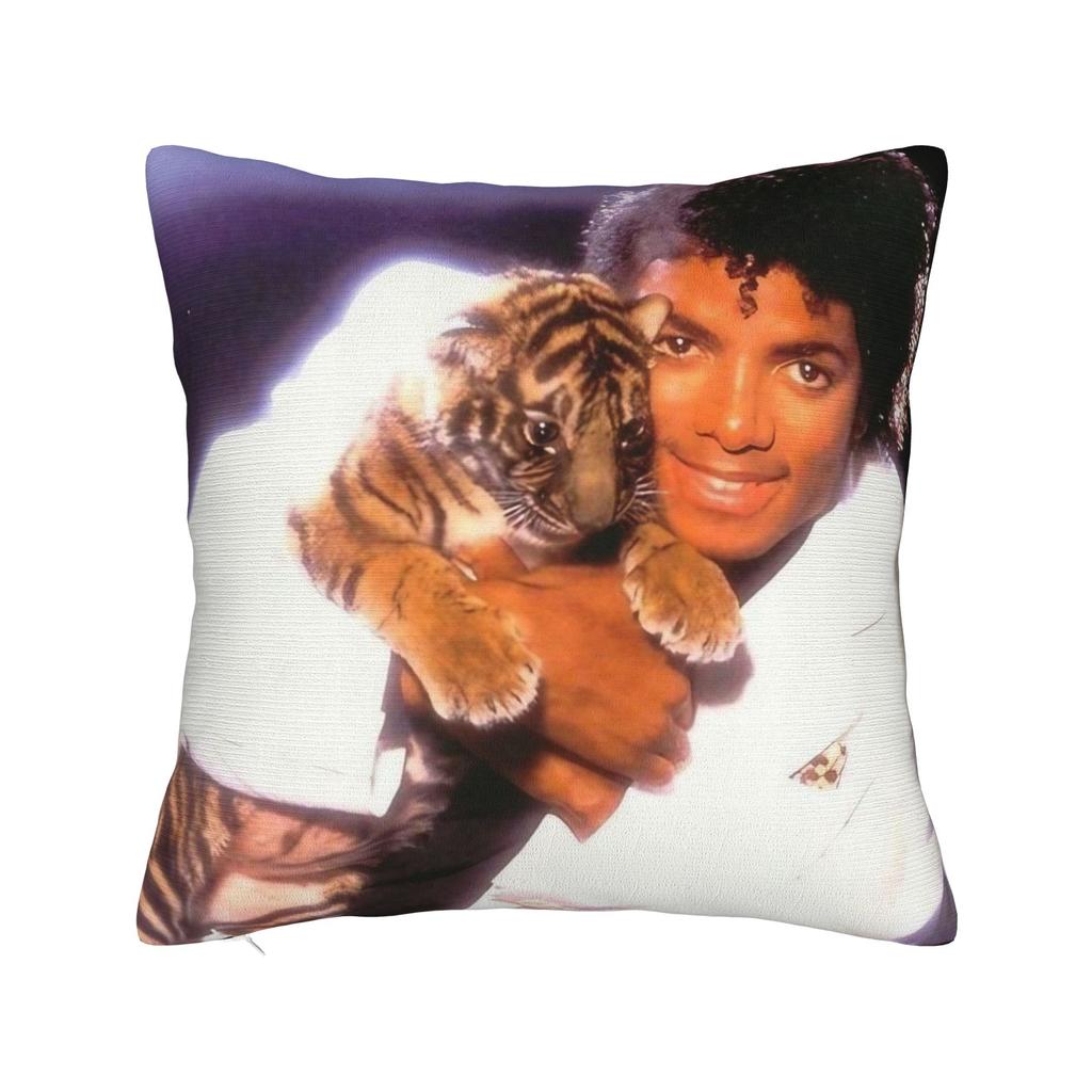 Beat It piano MJ king of pop Square Pillow Cases Cushion Cover Awesome Zippered Decor Pillowcase for Home 18"x18"