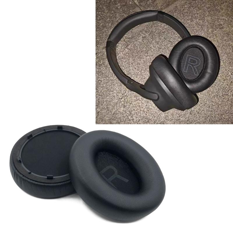 Earpads Cotton Linen Ear Cushions for Space Q45 Headphones Comfortable Noise Isolation Earpads Sleeves