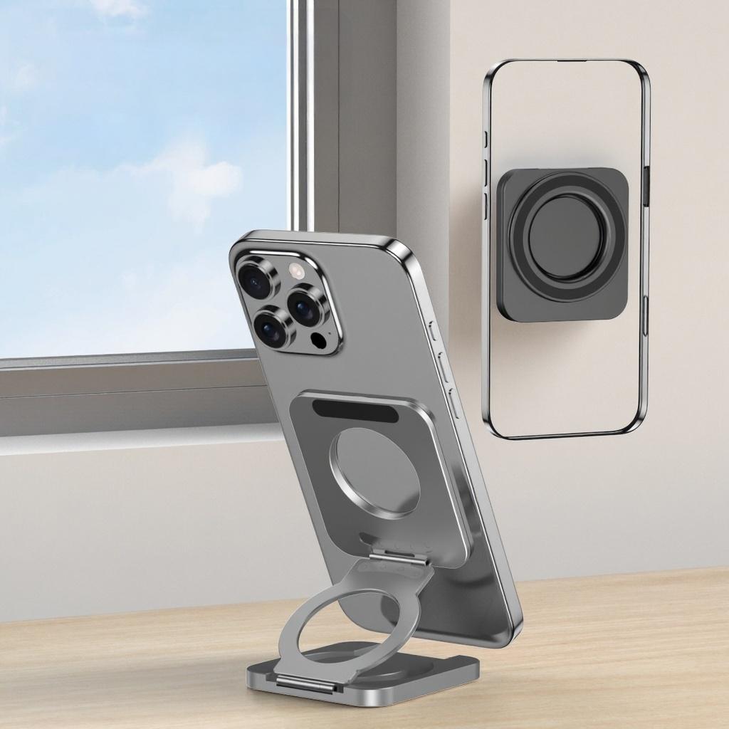 ZF006 Double-Sided Magnetic Phone Stand Foldable Portable Multi-Angle Adjustable Stand