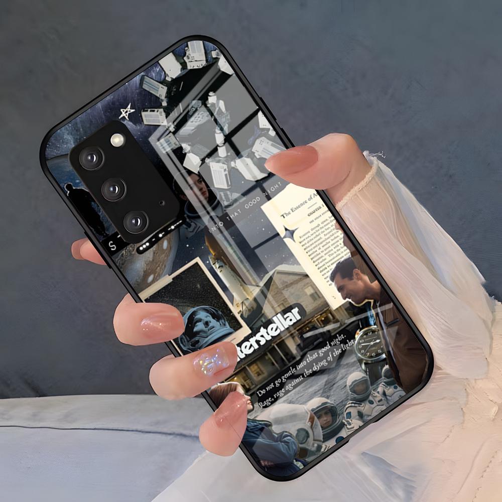 Interstellar Movie Phone Case For Samsung S26 S25 Plus S20 S20 Plus S22 Ultra S23 FE S21 Plus S21 Ultra Glass Cover