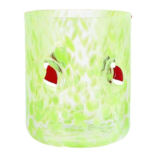 Hand Painted Christmas Juice Glasses 450ml Heat Resistant Coffee Mug Milk Juice Beer Cup Dining Table Decoration Cup
