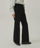 MAGOODGAN Chera 4805 Corduroy Black Bell-Bottom Pants