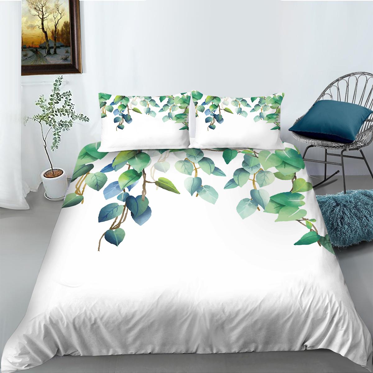 

Комплект постельного белья с 3D-пейзажем из микрофибры, пододеяльник, наволочка, 2/3 предмета, быстросохнущий мягкий домашний текстиль, кровать размера «king-size» Baby 100x135cm