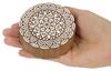 IBA Indianbeautifulart Textile Printing Block Mandala Hand Carved Wooden Stamp Wood Block Printing Textile Stamps For Fabric  Pottery Blocks,3