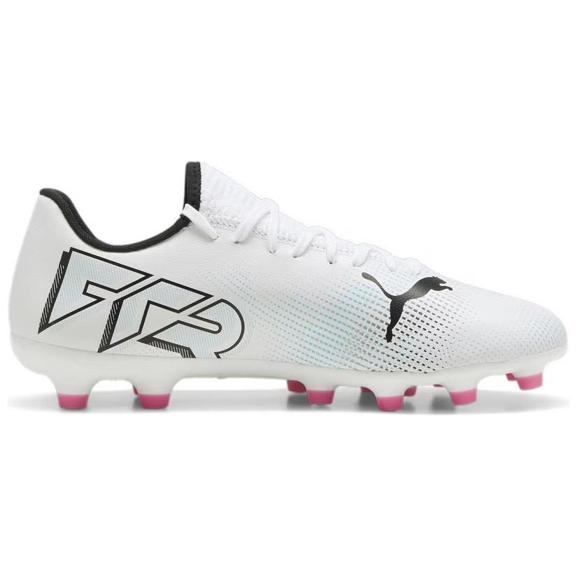 Puma Future 7 Play Hg Fußballschuhe Herren Fußballschuhe Weiß Schwarz 107724-01