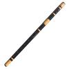 Ooka Shisui Black Shisui Folk Flute (Western Scale) Rattan Semi-Heavy Wrap 7 Holes 8 Tones