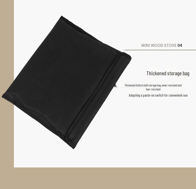 Ultra-Light Foldable Portable Barbecue Fire Pit and Stove