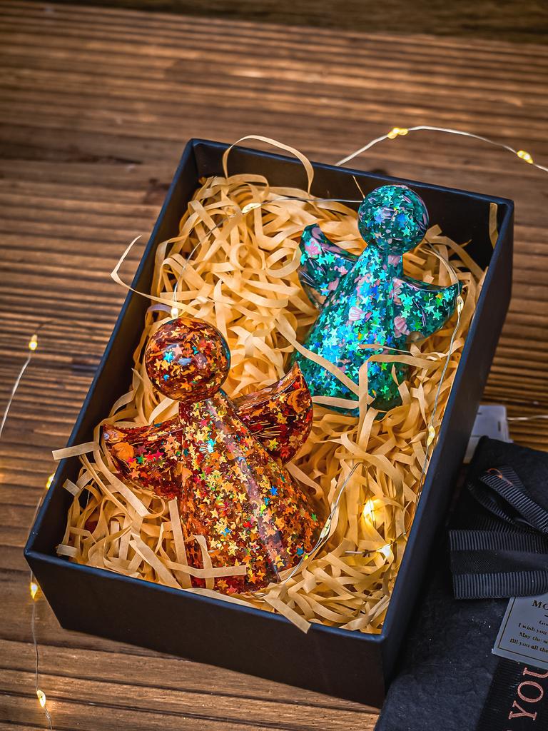 Einfache kleine Engel Kerze Silikonform DIY Kreative Handgemachte Seife Beton Gips Gießen Harzformen Heimdekor Weihnachtsgeschenk