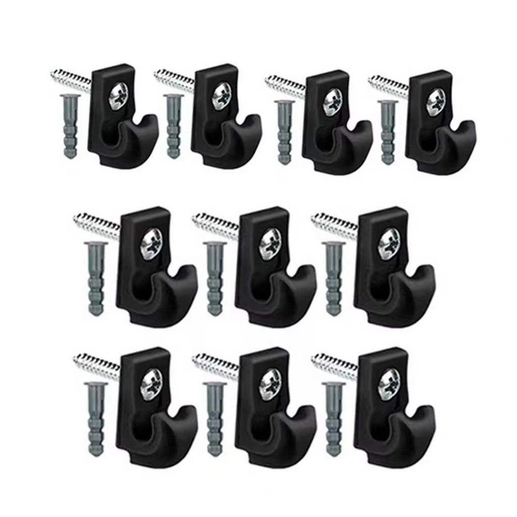 -resistant Hook Wall Decoration Hook Plastic String Light Hooks for Easy Outdoor Installation for Patio