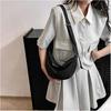 Underarm Bag Versatile Dumpling Bag Solid Color Fashion Bag Handbag Shoulder Bag