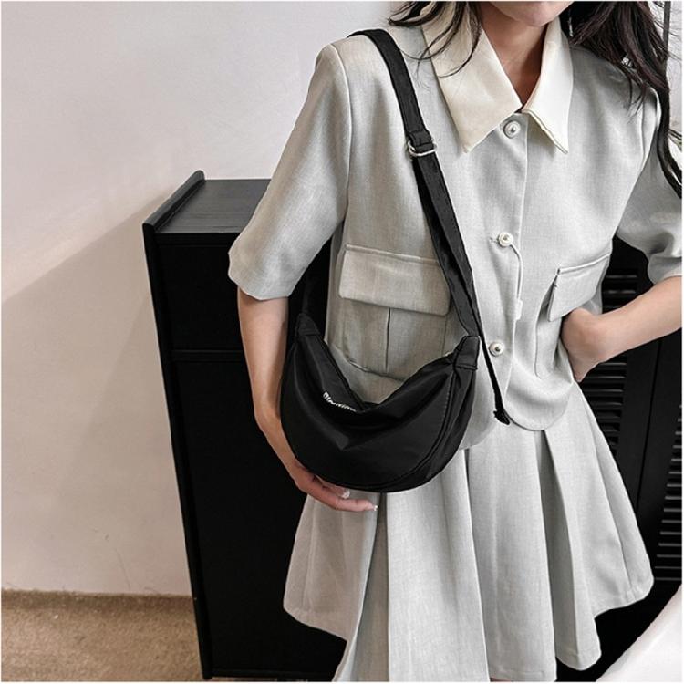 Underarm Bag Versatile Dumpling Bag Solid Color Fashion Bag Handbag Shoulder Bag