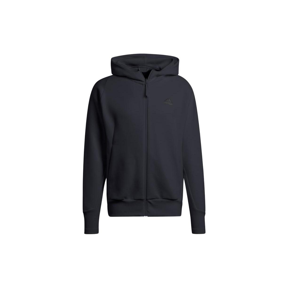 adidas Z.N.E. Premium Full-Zip Hooded Track Jacket Black Men s IN5089 XL
