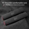 car safety belt shoulder Guards For volvo XC60 S60 S90 XC40 XC90 V60 V90 S80 V70 suede auto accessories