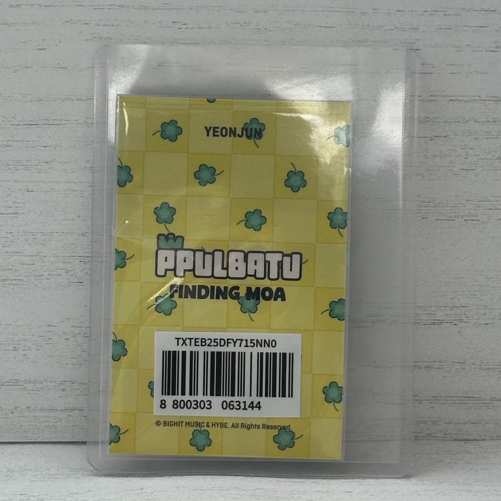 [USED] TXT Pulpadu Set Hwangchun Trading Card Included