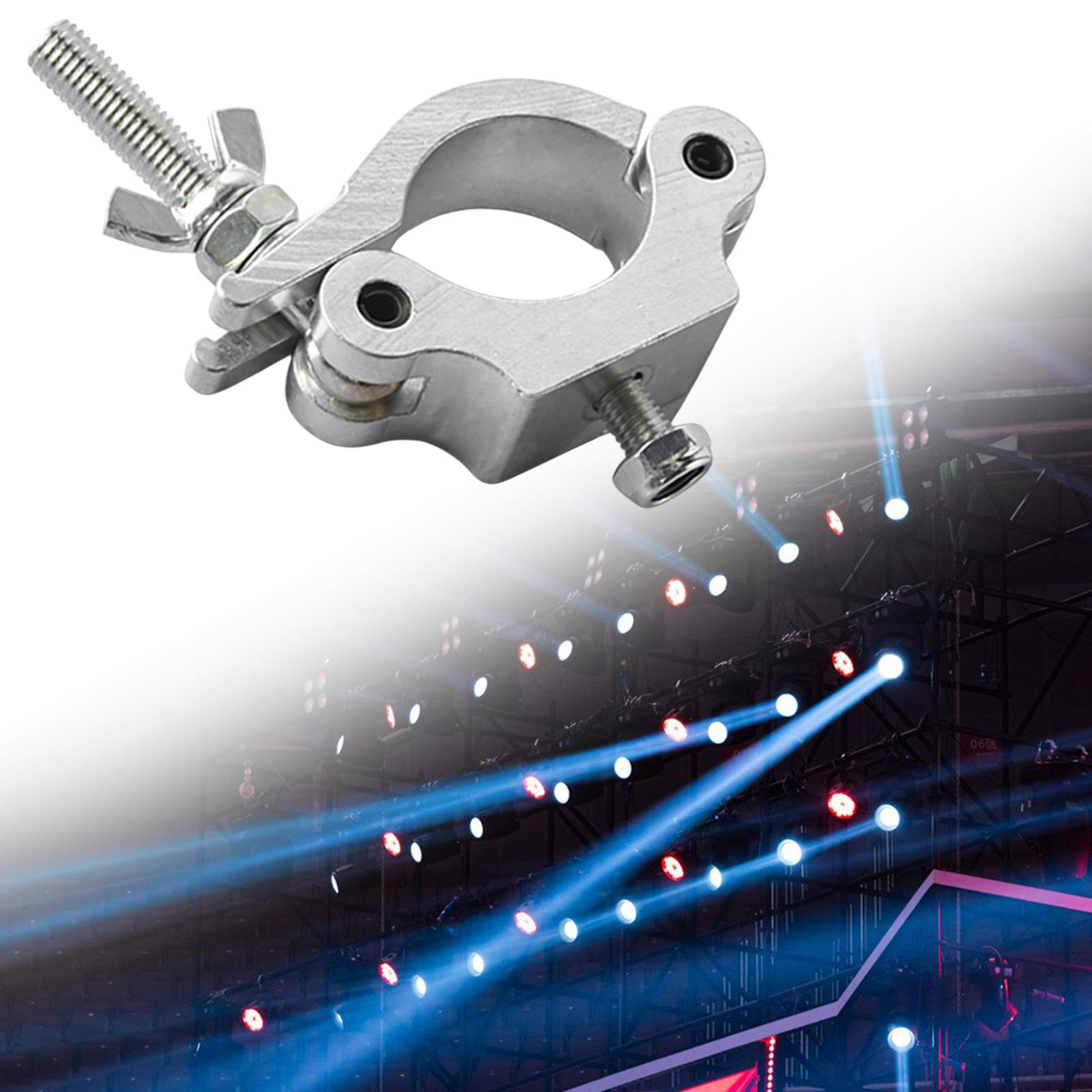 

Затискач для сценічних ламп для важких умов експлуатації, затискач для DJ-світла з алюмінієвою фермою, затискач для освітлення Silver Width 3cm