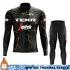 TEKR Man Cycling Maillot Winter Thermal Fleece Clothing Bicycle Clothes Jersey Men 2026 Bib Road Jackets Set Sportswear Cycle