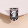 Shooting Game Badge Skull Brooch Call Of Duty Enamel Pin Custom Punk Geometry Badge Lapel Jewelry Decoration Gifts for Friend