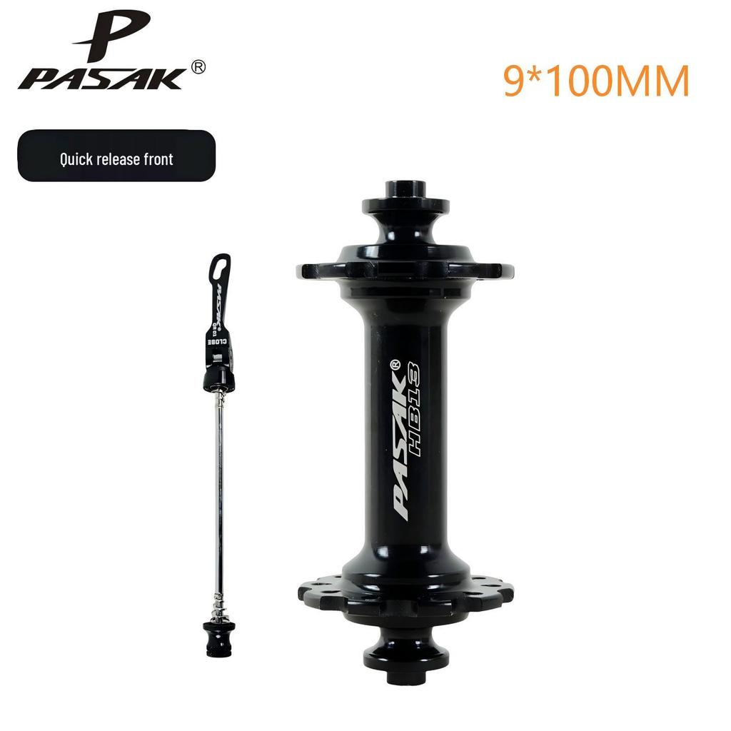 Road Bike Hub: Rim Brake, 4 Bearings, 8-12 Speed, Front & Rear