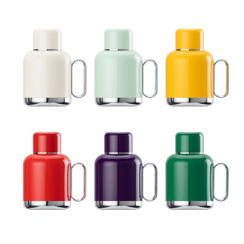 Thermos flask flower teapot insulated tea kettle 316 stainless steel tea and coffee brewer with built-in filter 600mL