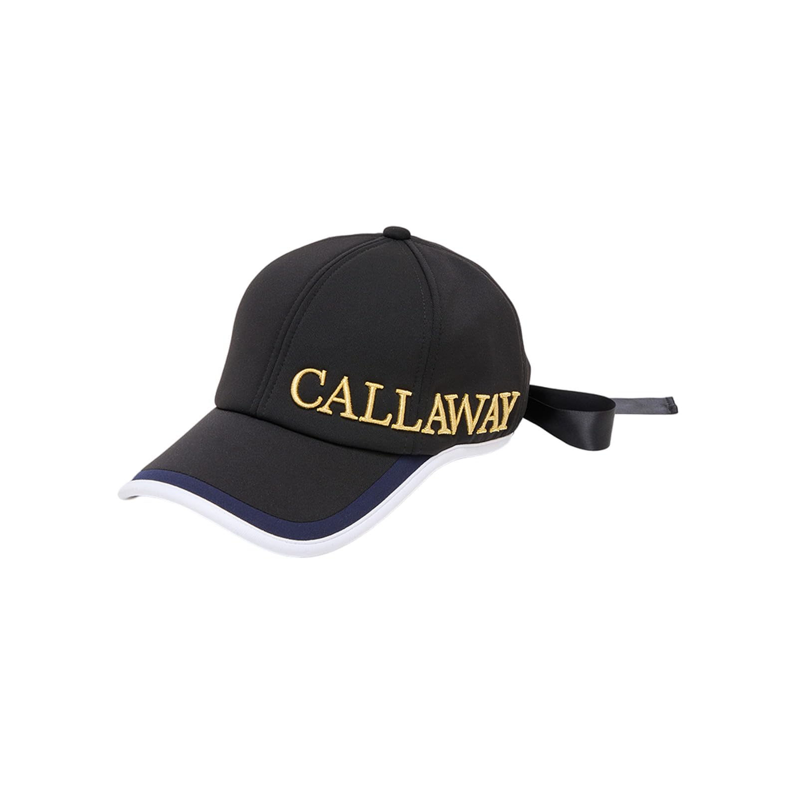 

[Callaway] Women s Cap (with back ribbon) Hat Golf C23291203 1010Black FR