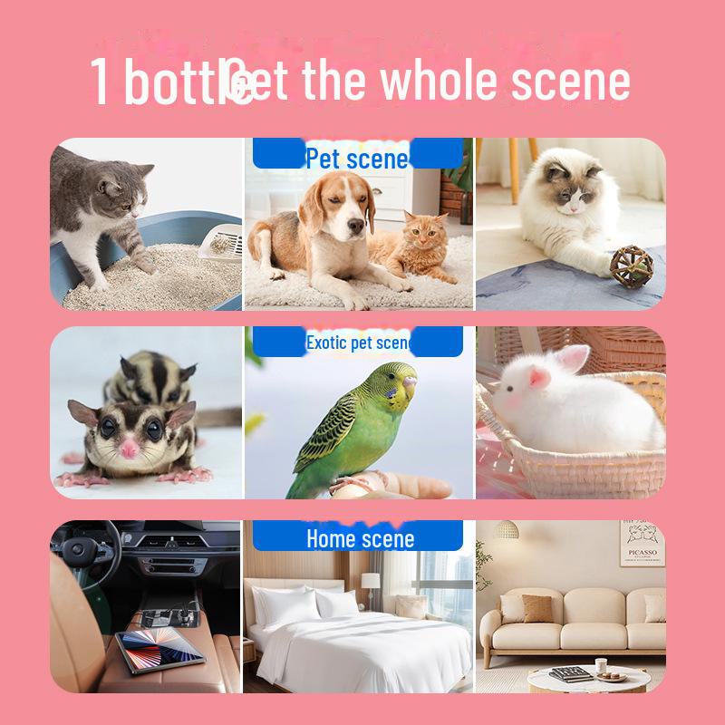 Pet Deodorizing Spray: Odor Removal for Cat Litter, Beds, and Indoor Use