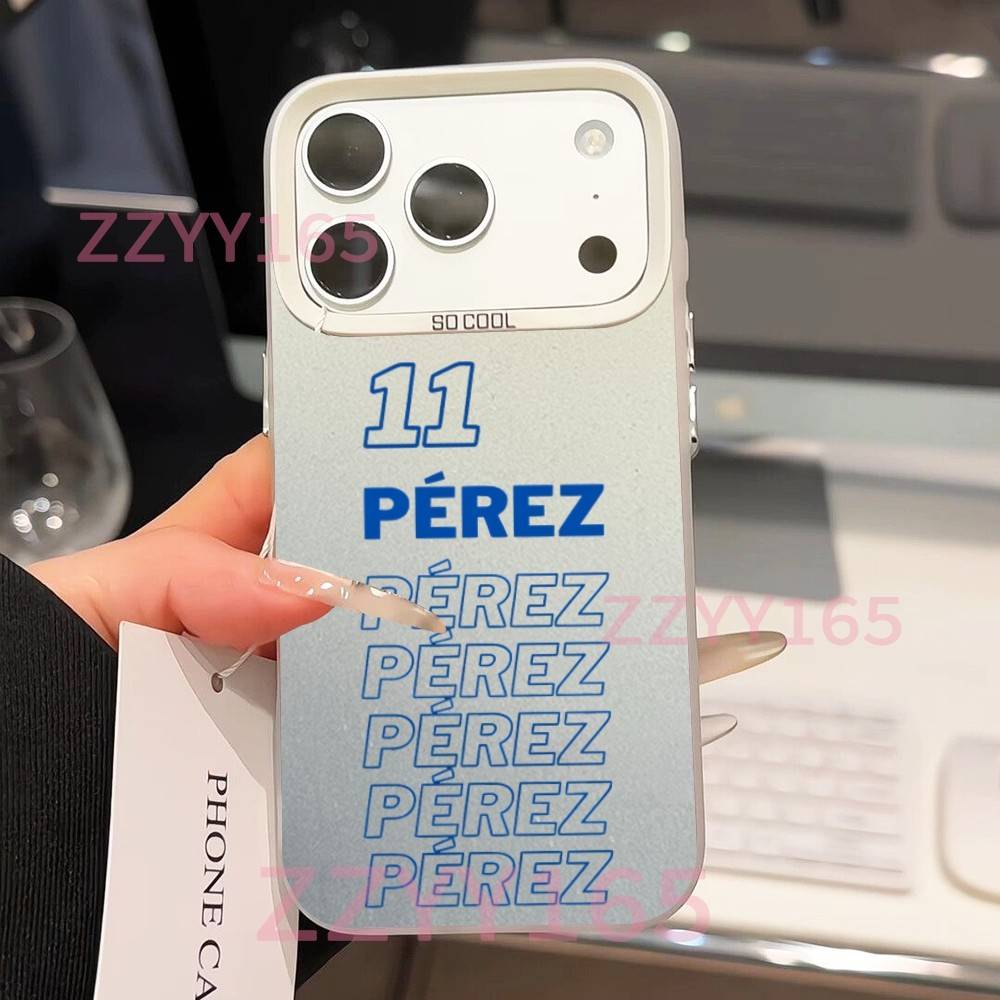

F1 Numbers Drivers Racing For iPhone 17,16,15,14,13,12,X,8,Pro,Max,Plus,SE4,Air,Mini Anti-Slip Design White IMD Matte Case iPhone15plus