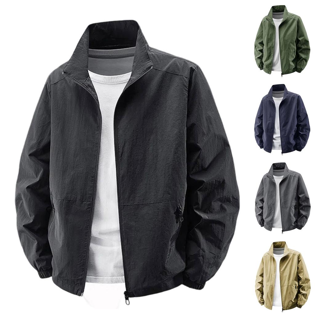 Zipper Jacket, Casual Long Sleeved Zipper Hooded Jacket